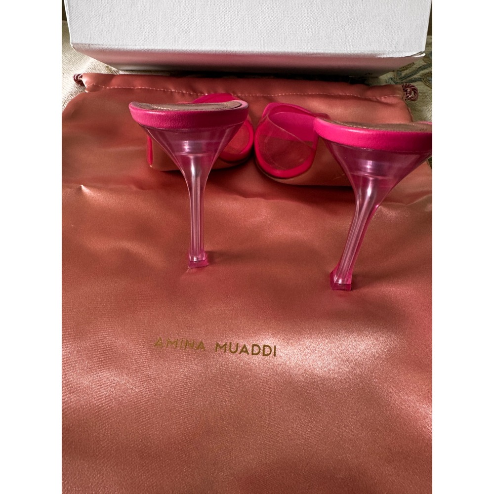 Amina Muaddi
105mm Alexa PVC mules Size 38 - Picture 13 of 16